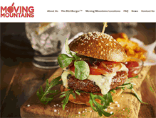 Tablet Screenshot of movingmountainsfoods.com